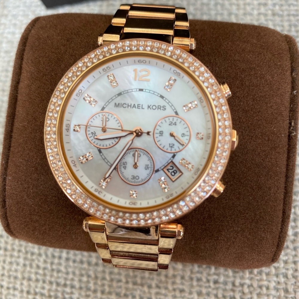 MICHAEL KORS PARKER CHRONOGRAPH WATCH